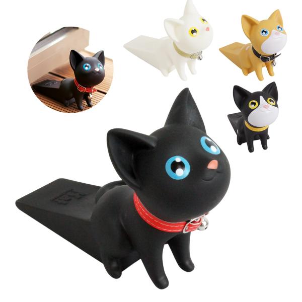 ドアストッパー 猫型 室内 玄関 ドア止め ドア 固定 玄関扉 扉