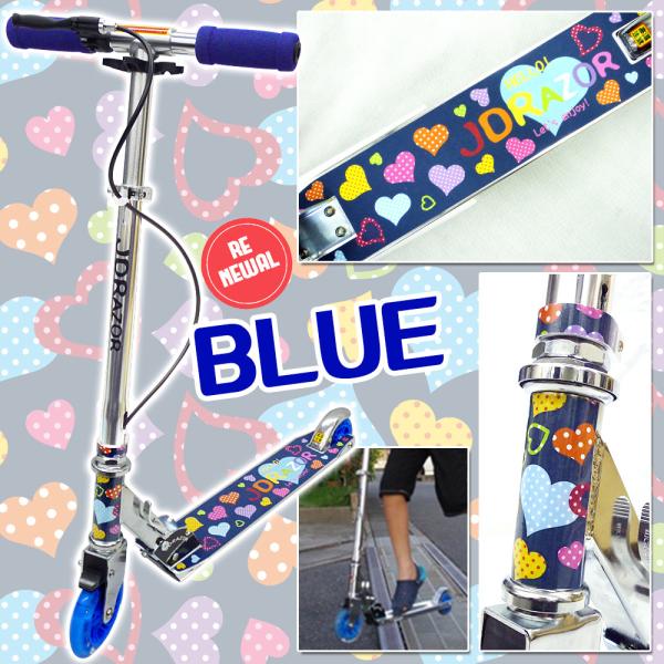 キックボード 子供 大人用 子供用 光るタイヤ キックスケーター 女の子 キックスクーター ハンド フット ブレーキ付き Jdrazor Ms 105r B 当店限定 ハート Buyee Buyee Japanese Proxy Service Buy From Japan Bot Online