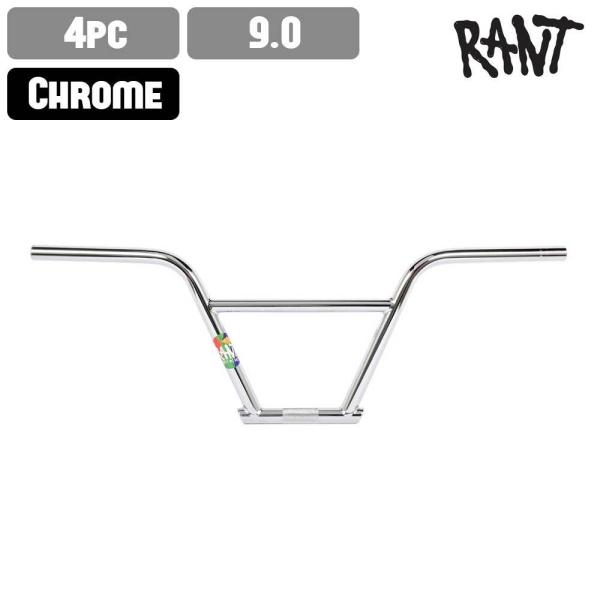 nho[ RANT g Nsixty 4pc Bar 9.0 chrome BMX Xg[g Xm[XN[g JX^ p[c nh o[  N[