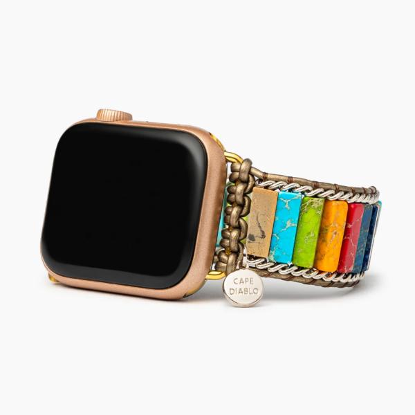 ケープディアブロ アップルウォッチ38mm/40mm/41mmケース用バンド Apple Watch交換ベルト レディース cape diablo.  Sサイズ ミックスカラー