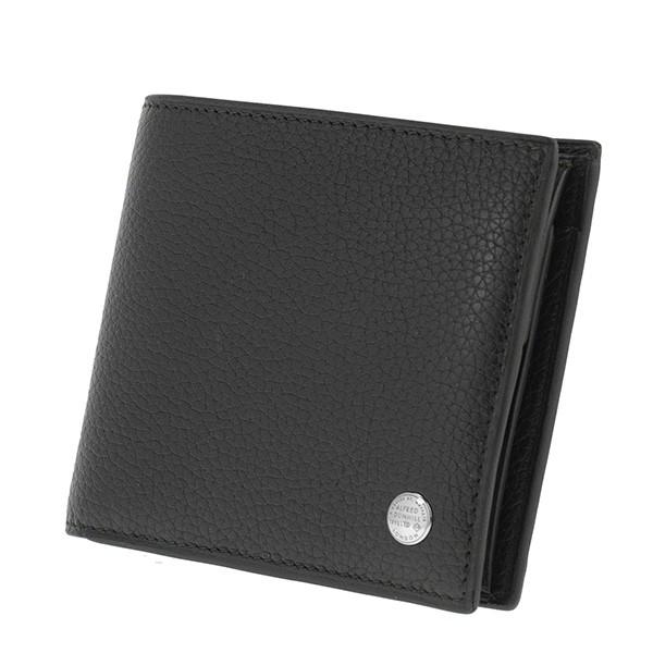 ダンヒル dunhill 二つ折り財布 レザー ブラック 黒　WG3000A 楽天市場】エントリー10倍 24日 1:59まで ダンヒル dunhill 二