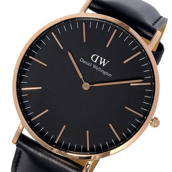 ダニエルウェリントン 腕時計 メンズ Danielwellington ブラック ローズゴールド ブラック Dw12 0008 6931 ブランドショップ Volume8 通販 Yahoo ショッピング