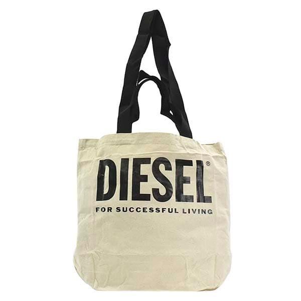 ディーゼル トートバッグ ショルダーバッグ エコバッグ メンズ レディース Diesel White Dz08 0013 6046 A1 ブランドショップ Volume8 通販 Yahoo ショッピング