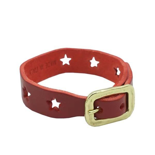 イルビゾンテ ブレスレット バングル レディース メンズ Il Bisonte レザー ロゴ Red Il14 0011 9095 A1 ブランドショップ Volume8 通販 Yahoo ショッピング