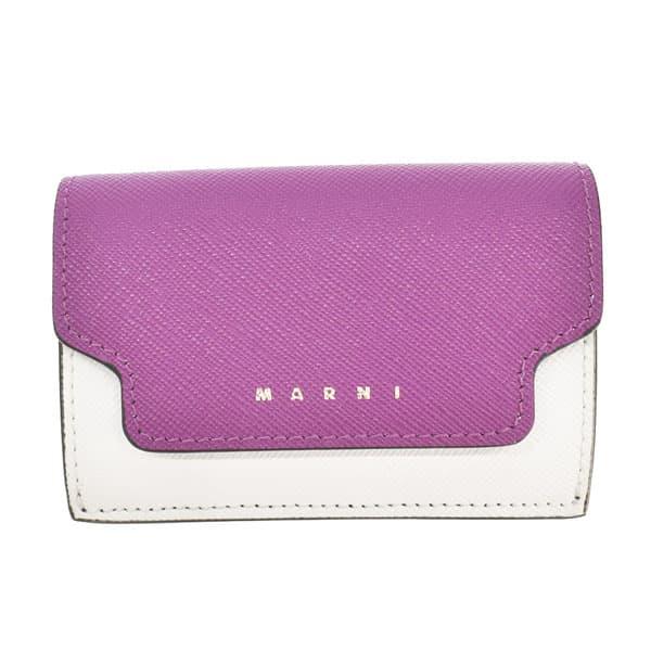 マルニ 三つ折り財布 ミニ財布 レディース TRIFOLD WALLET MARNI