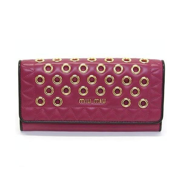 ミュウミュウ(MIUMIU) ピンク 財布 レディース長財布 | 通販・人気