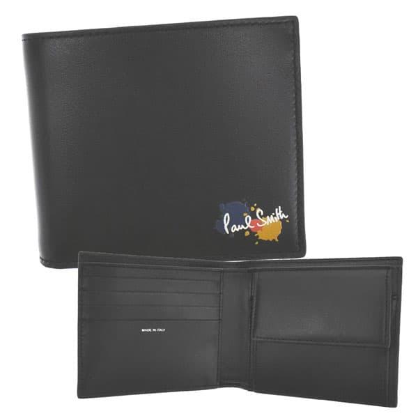 ポールスミス 二つ折り財布 メンズ Paul Smith BK :ps10-0014-6773-a1