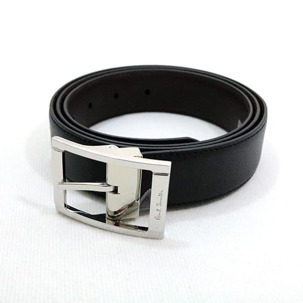 Paul Smith ブラック ベルト 40 Paul Smith ポールスミス スーツベルト メンズ 40サイズ