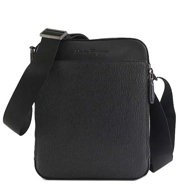 サルヴァトーレフェラガモ ショルダーバッグ メンズ レディース Salvatoreferragamo ブラック Sf08 0009 7676 A1 ブランドショップ Volume8 通販 Yahoo ショッピング