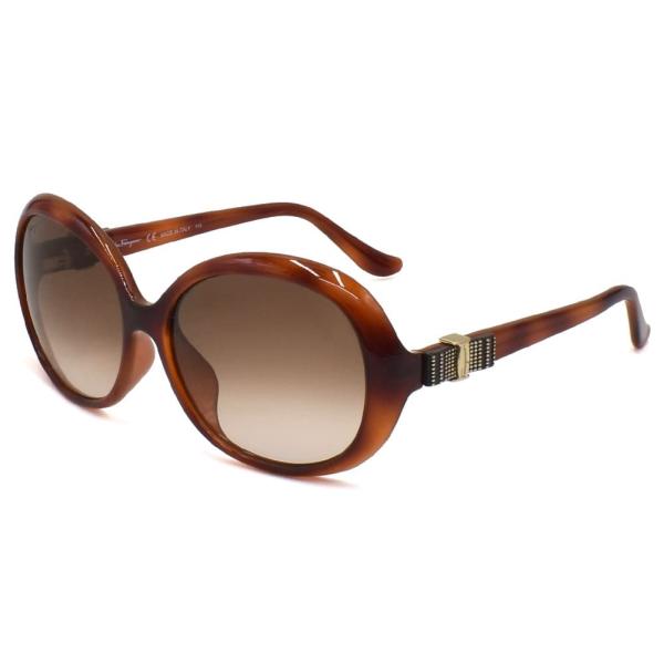 SalvatoreFerragamo サングラス UVカット アジアンフィット 美品】サルヴァトーレフェラガモ サングラス アジアンフィット
