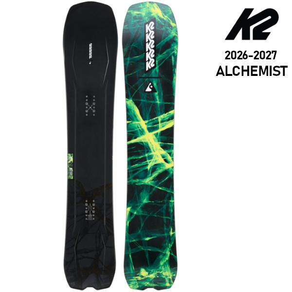 26-27 K2 SNOWBOARDING ケーツー ALCHEMIST 160w スノーボード オールマウンテン SNOWBOARD ボード 板 2026-2027 ご予約商品