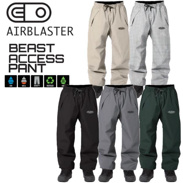 特典付き 26-27 AIRBLASTER エアブラスター BEAST ACCESS PANT ビースト アクセス パンツ メンズ スノーボード ウエア 正規販売店 SNOWBOARD  2026-2027