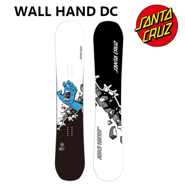 22-23 SANTA CRUZ サンタクルーズ WALL HAND DC ウォール・ハンド DC グラトリ ンド ダブルキャンバー  SNOWBOARD 板 正規販売店 2022-2023