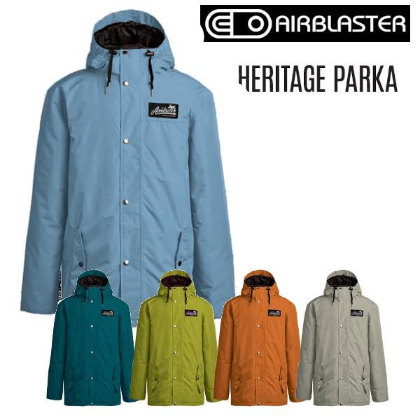 22-23 AIRBLASTER エアブラスター HERITAGE PARKA ヘリテージ パーカー スノーボード ウエア ジャケット 正規販売店  SNOWBOARD 2022-2023 エアーブラスター