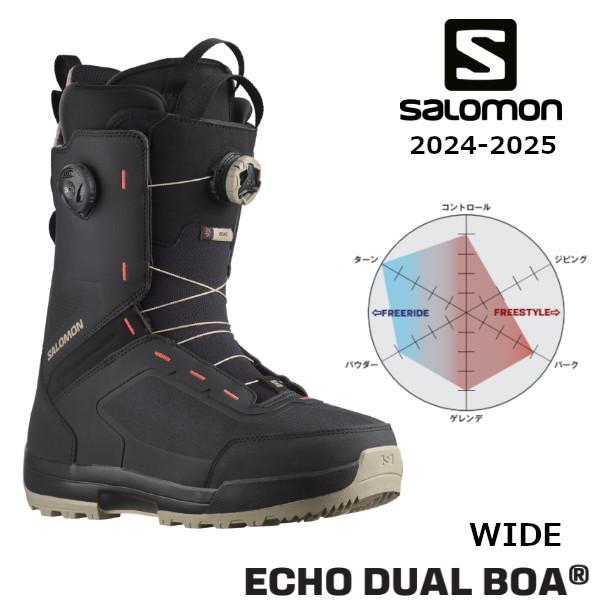 SALOMON 24-25 サロモン ECHO DUAL BOA WIDE エコー デュアル ボア