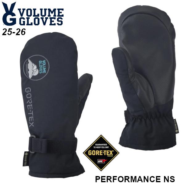 VOLUME GLOVES ゴアテックス Lサイズ黒 25-26 VOLUME GLOVES ボリューム PERFORMANCE NS GORE-TEX BLACK