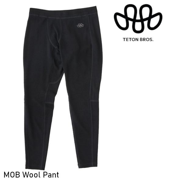 25-26 Teton Bros ティートン ブロス MOB Wool Pant MEN メンズ ウール パンツ ベースレイヤーパンツ 2025 FW 25秋冬モデル 正規販売店 2025-2026 TB253-69M