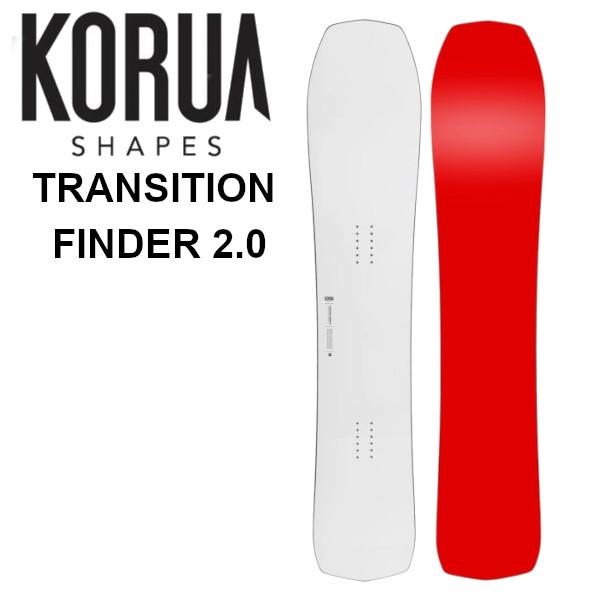 スノーボード KORUA Shapes TRANSITION FINDER 2.0 154 Korua Shapes Transition Finder Snowboard Review - Snowboard