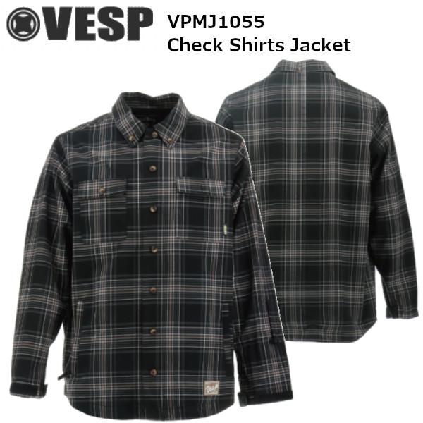 VESP 24-25 べスプ VPMJ1055 Check Shirts Jacket チェック