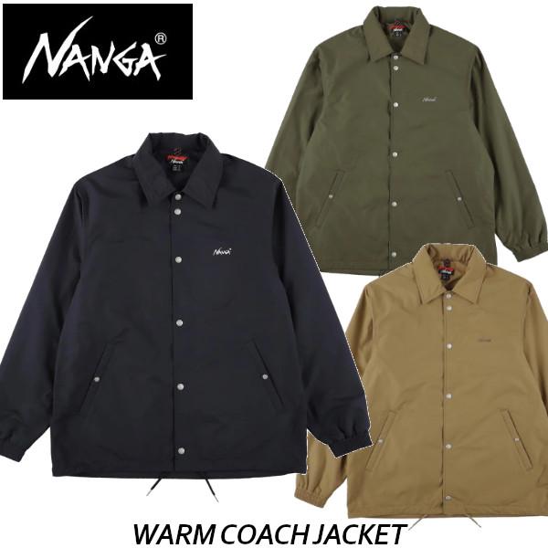 NANGA ナンガ WARM COACH JACKET ウォーム コーチ ジャケット NANGA DOWN WEAR 2026 モデル 正規販売店
