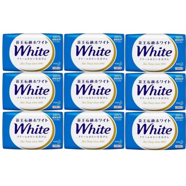 「商品情報」説明商品の説明花王石鹸ホワイトは、1890年から続く歴史あるクリームタイプの石鹸です。100％植物性の原料を使用しており、クリーミーな泡立ちと上品な香りが特徴です。全身に使えるマイルドな石鹸で、しっとりとした洗い上がりが人気です...