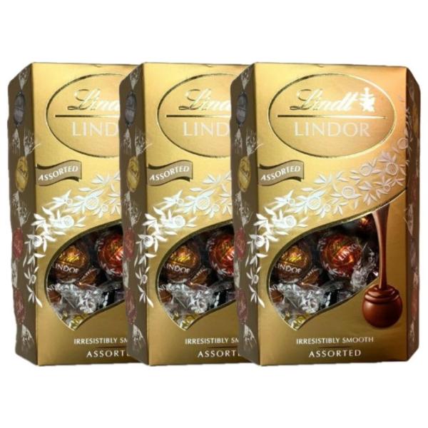 【クール便(冷蔵)】リンツ リンドール ゴールド アソート 500g × 3箱 計1500g Lindt LINDOR チョコ チョコレート