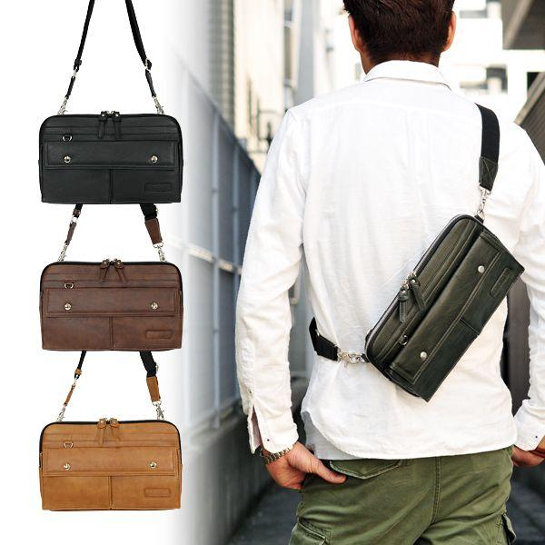 Liam 3wayスリムボディバッグ メンズ人気ショルダー Tr78 Voodoocats 通販 Yahoo ショッピング
