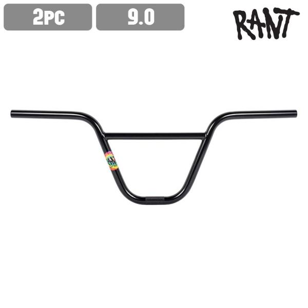 nho[ RANT g Sway 2pc Bar 9.0 gloss black BMX Xg[g Xm[XN[g JX^ p[c nh o[  N[