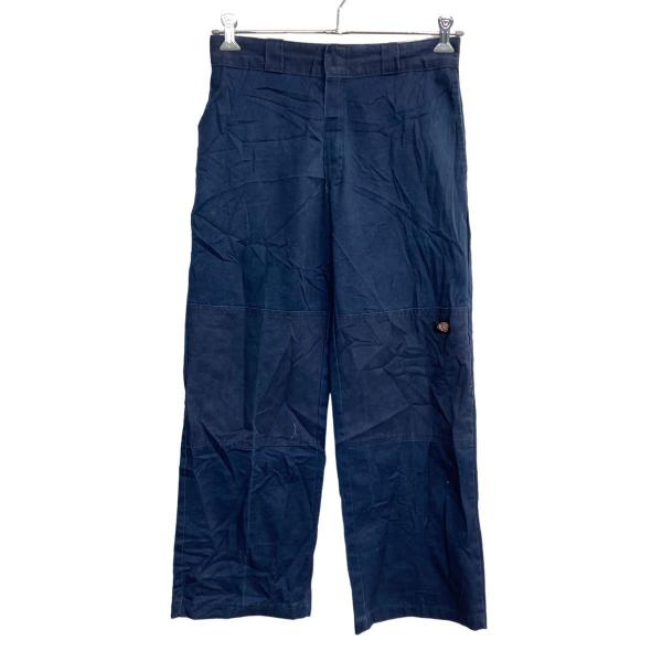Dickies ワークパンツ W30 ディッキーズ ルーズフィット ネイビー 古着