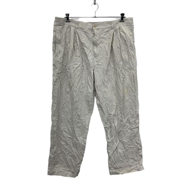 CHAPS チノパンツ W42 チャップス クリーム色 シンプル 無地 コットンパンツ 古着卸 アメリカ仕入 2305-960