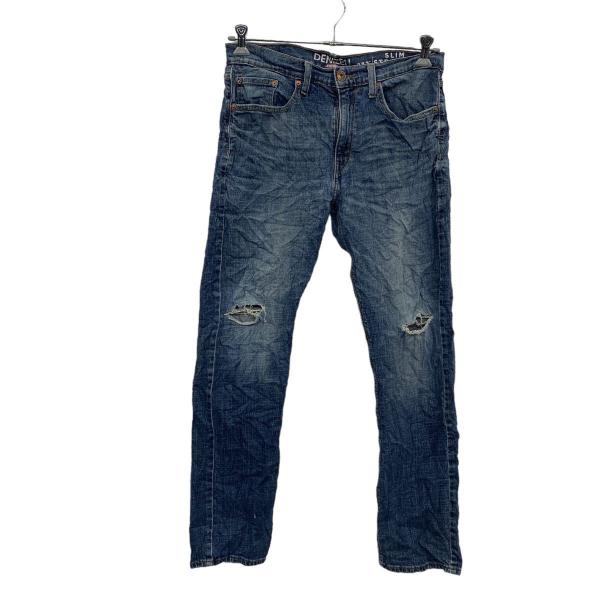 W30～W32 8本セット Levi's デニム パンツ まとめ売り Levi's デニムパンツ W32 リーバイス ブルー スリムストレートフィット