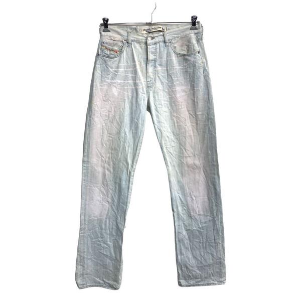 DIESEL デニムパンツ W33 ディーゼル ボタンフライ ライトブルー