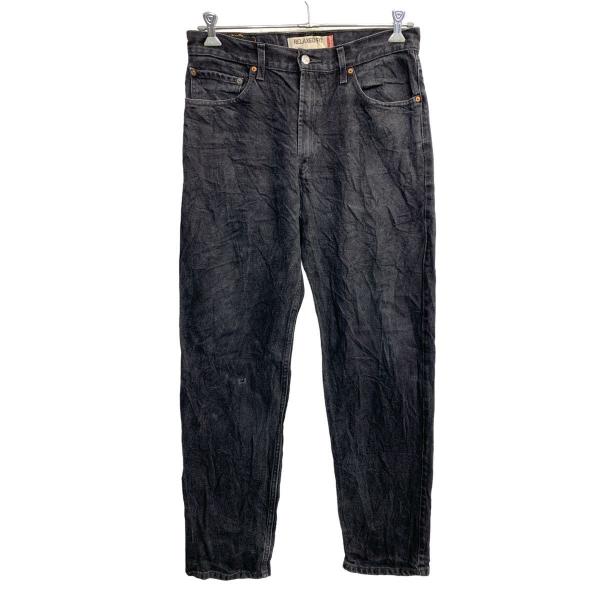 Levi's 550 デニムパンツ W34 リーバイス リラックスフィット ブラック