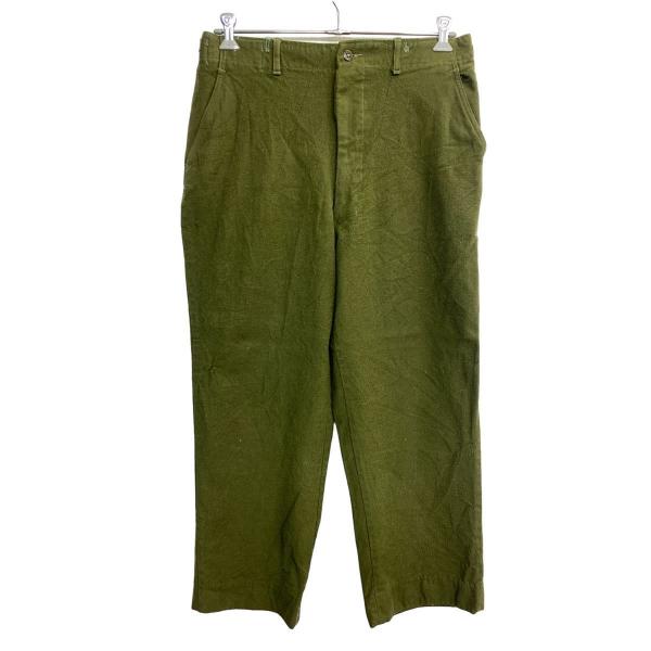 ミリタリー ウールトラウザー W34 M1951 ウールパンツ オリーブ
