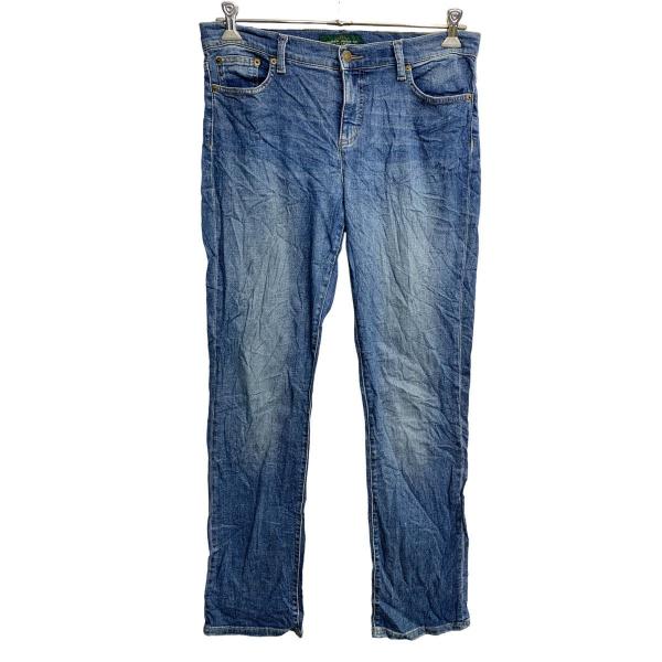 LRL LAUREN JEANS CO. デニムパンツ W34 ラルフローレン レディース