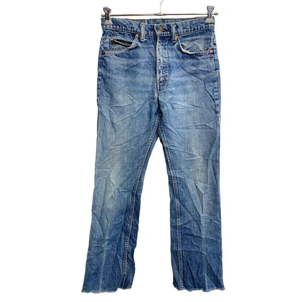 Levi's デニムパンツ W31 リーバイス オレンジタブ ブルー USA製 古着