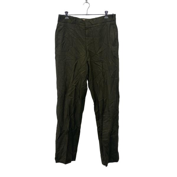 ミリタリー トラウザーズパンツ W33 ウール RAPIDジッパー 古着卸