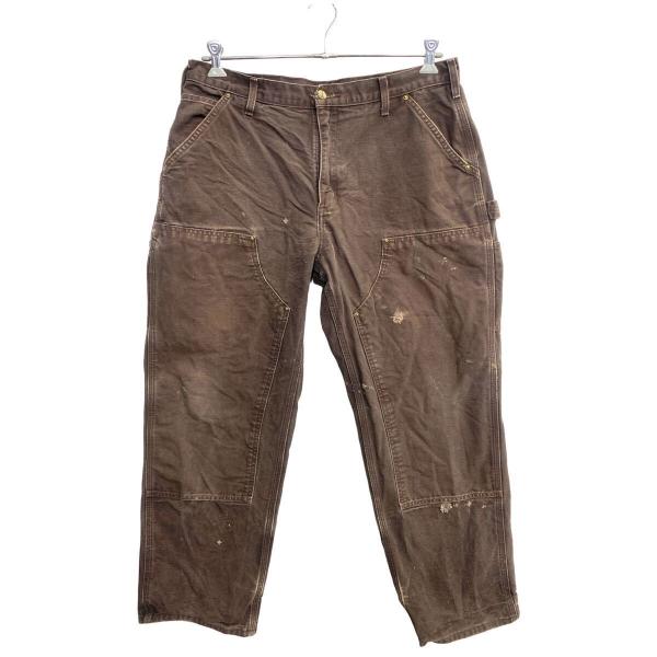 Carhartt ワークパンツ W36 カーハート ダブルニー ビッグサイズ