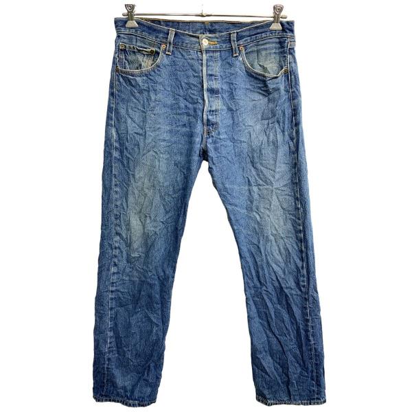 Levi's 501 デニムパンツ W35 リーバイス ボタンフライ ブルー
