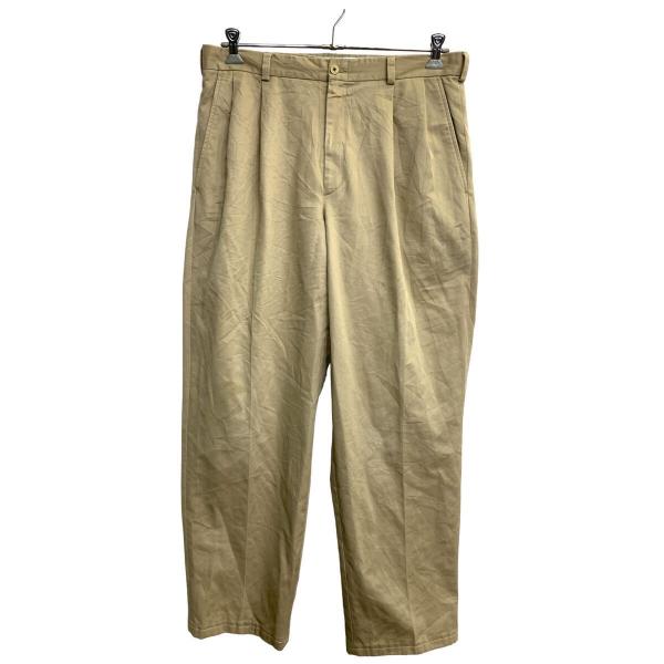 Eddie Bauer チノパン W36 エディーバウアー タックパンツ