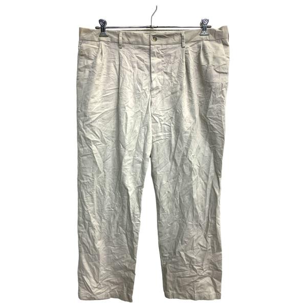 DOCKERS チノパン W40 ドッカーズ ビッグサイズ タックパンツ