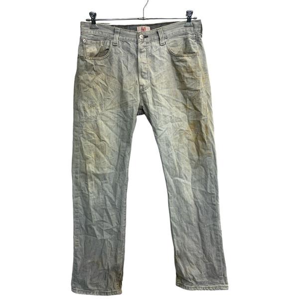Levi's 501 デニムパンツ W34 リーバイス ボタンフライ ライトグレー