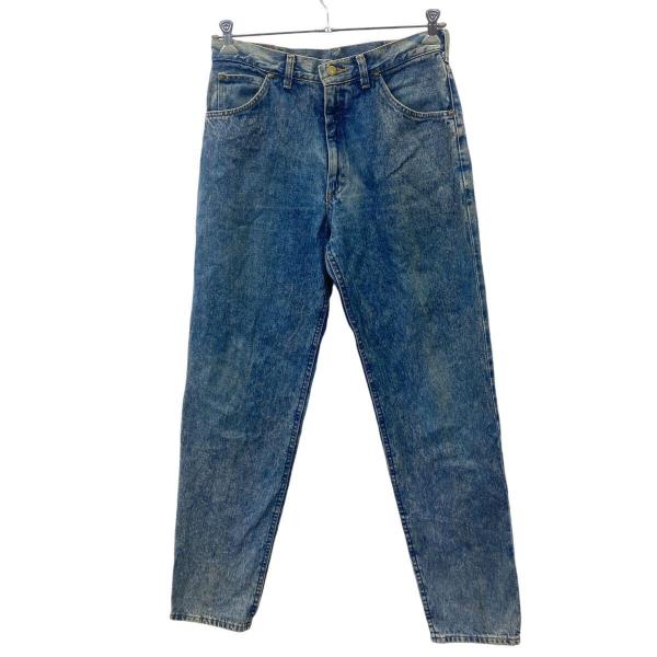 Lee デニムパンツ W34 リー アメリカ製 コットン ブルー系 古着
