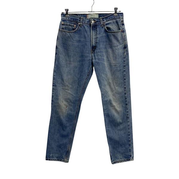 Levi's 512 デニムパンツ W34 ブルー リーバイス ジップアップ