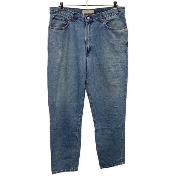 Levi's 560 デニムパンツ W38 サックス リーバイス ジップアップ