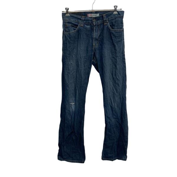 Levi's 506 デニムパンツ W32 ブルー リーバイス ジップアップ