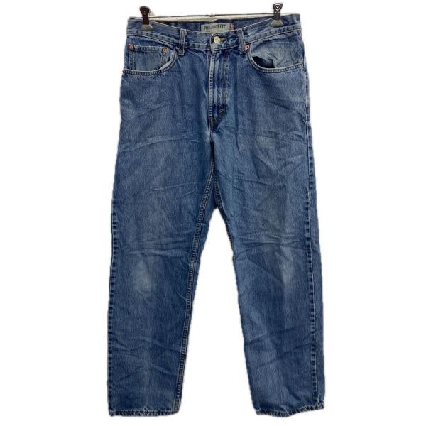 Levi's 550 デニムパンツ W33 インディゴ リーバイス Gパン ジーンズ