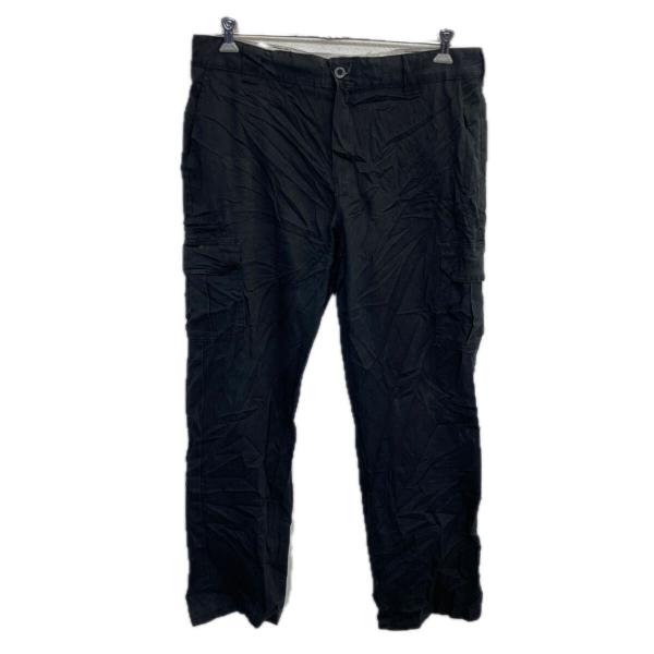 Dickies ワークパンツ W38 ブラック ディッキーズ ジップアップ ワーク