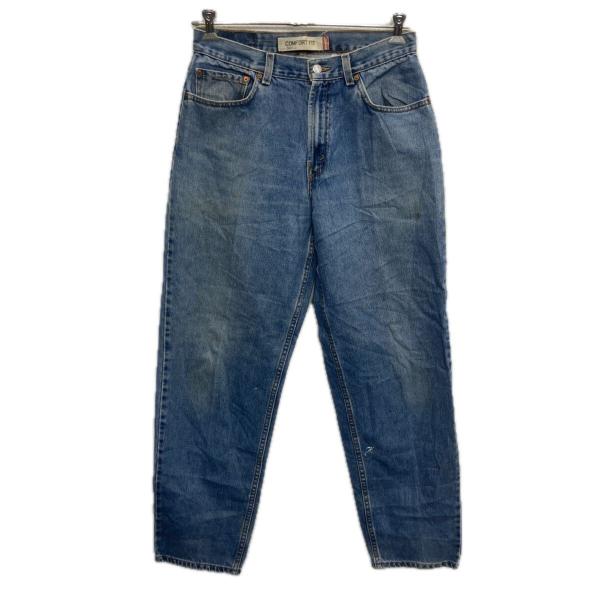 Levi's 560 デニムパンツ W33 ブルー リーバイス ジップアップ
