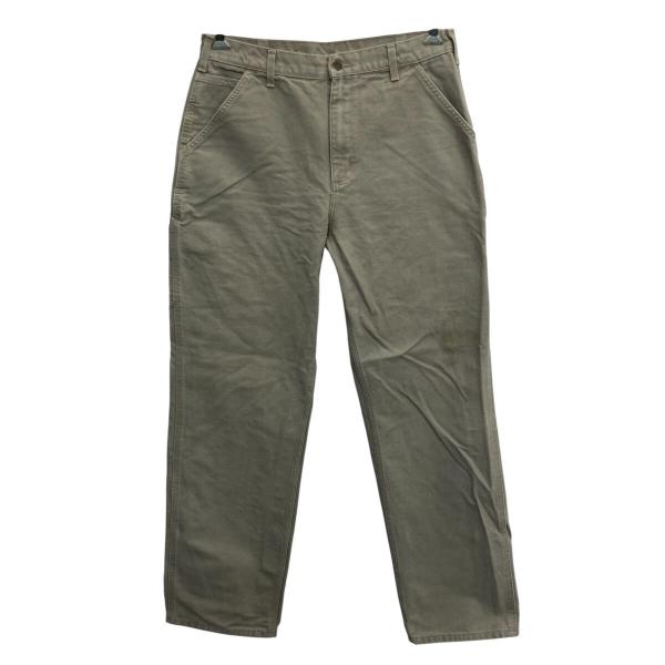 ヴィンテージ carhartt ダック地ペインターパンツ カーキ W33×L32 Carhartt